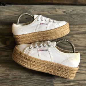 Superga Platform Women's Sneakers Sz. 6 1/2